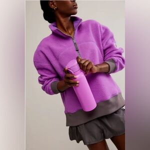 Free People Hit the Slopes Quarter Zip Jacket